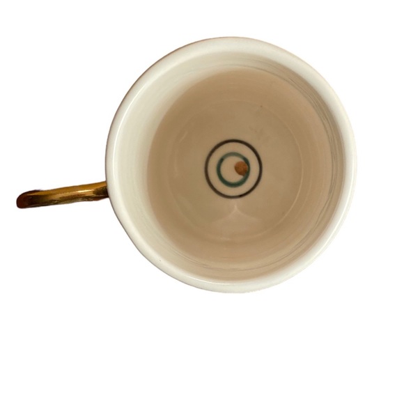 Anthropologie Earthenware Hand painted Coffee/Tea Mug designed by Fliff Carr - Picture 4 of 8